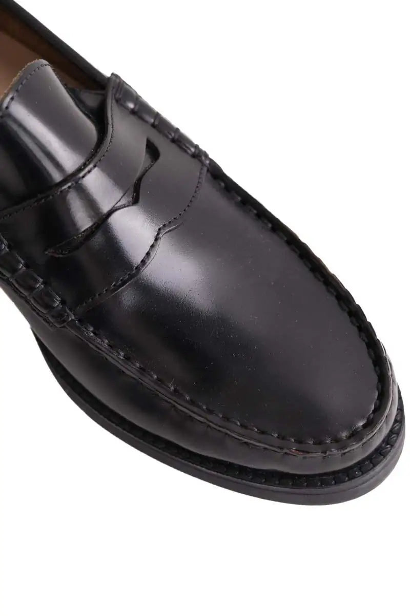 Mocassins LK Bennett Manon Noir en Cuir