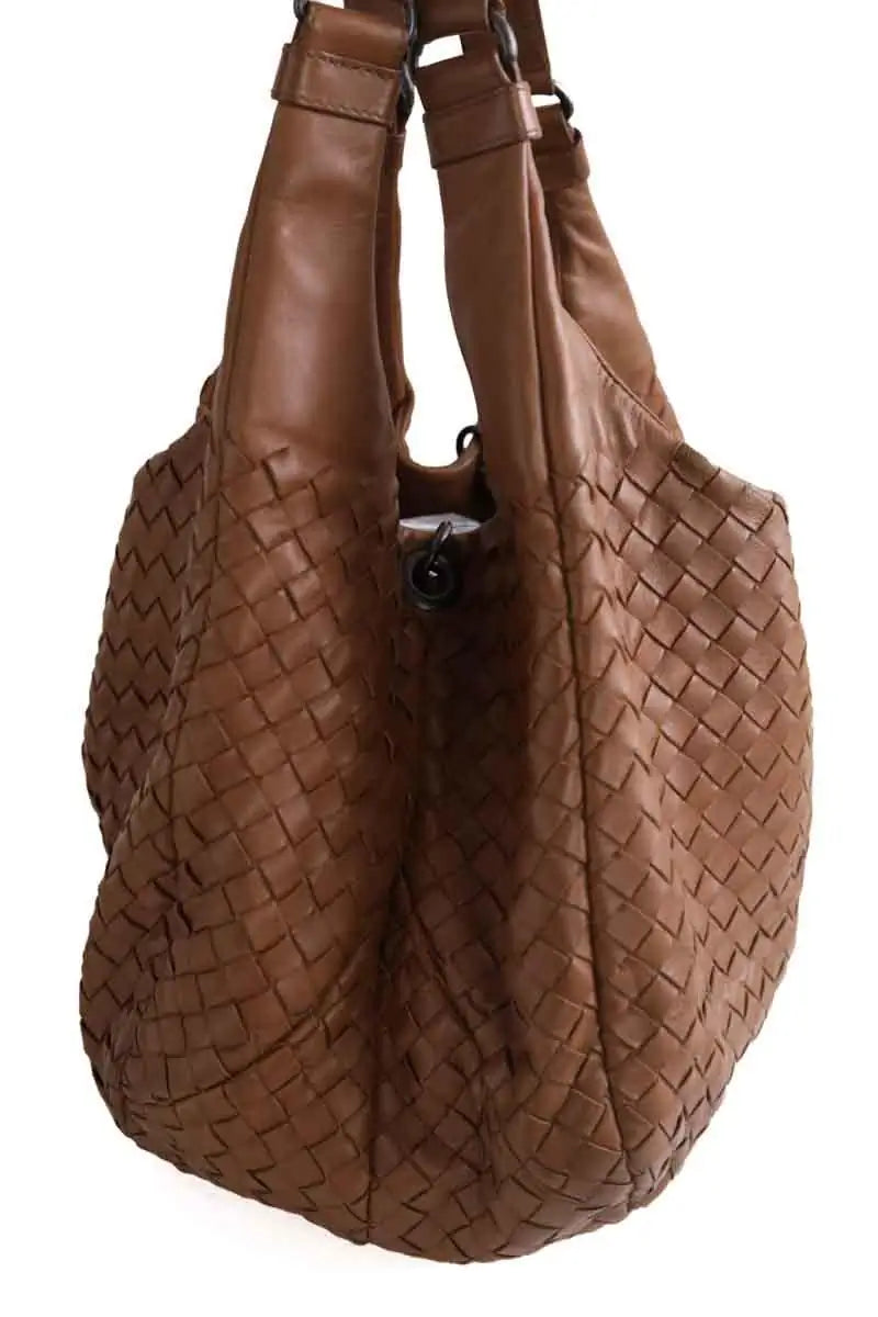 Cabas Bottega Veneta Marron en Cuir