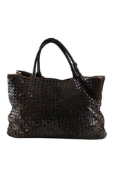 Cabas Bottega Veneta Marron en Cuir - Seconde Main