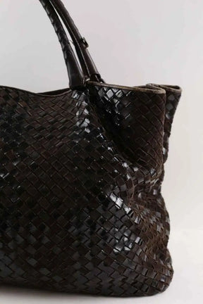 Cabas Bottega Veneta Marron en Cuir