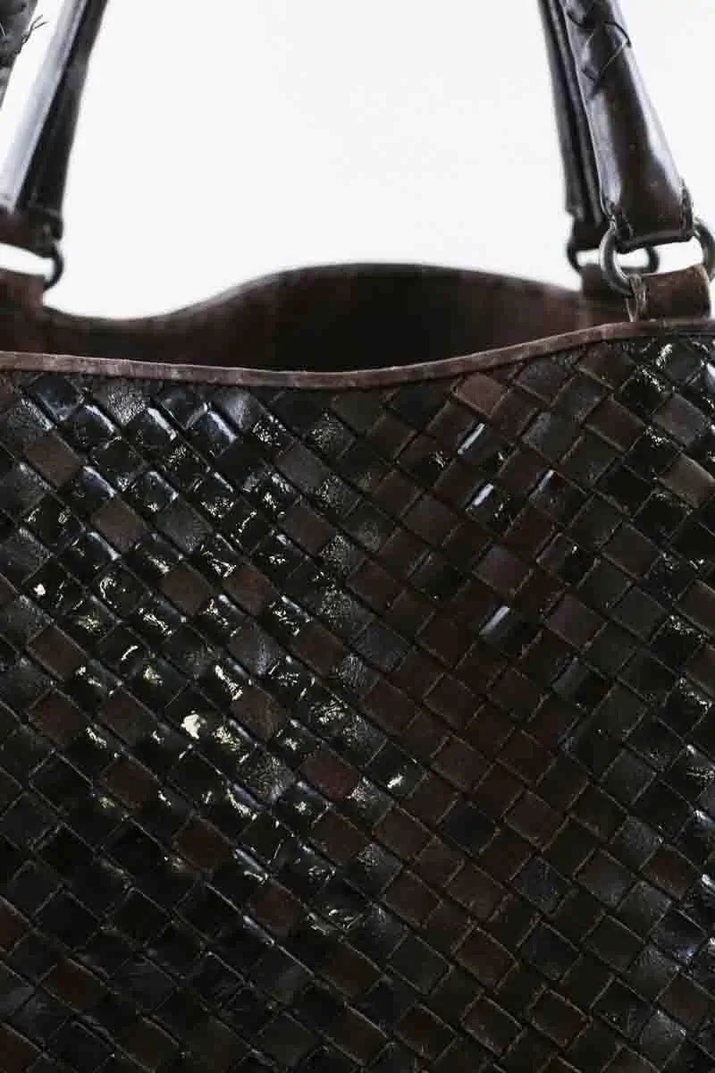 Cabas Bottega Veneta Marron en Cuir