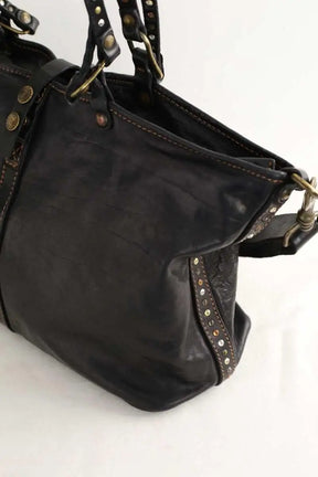 Cabas Campomaggi Noir en Cuir