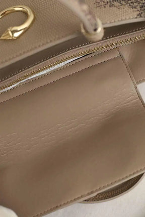 Cabas Cavalli Beige en Cuir