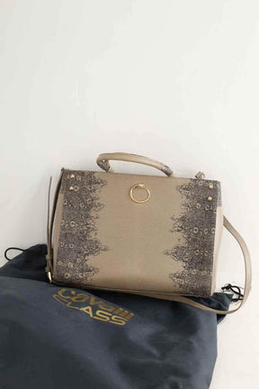 Cabas Cavalli Beige en Cuir