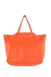 Cabas Celine Cabas Horizotal Orange en Cuir - Seconde Main