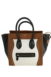 Cabas Celine Luggage Multicolore en Cuir - Seconde Main