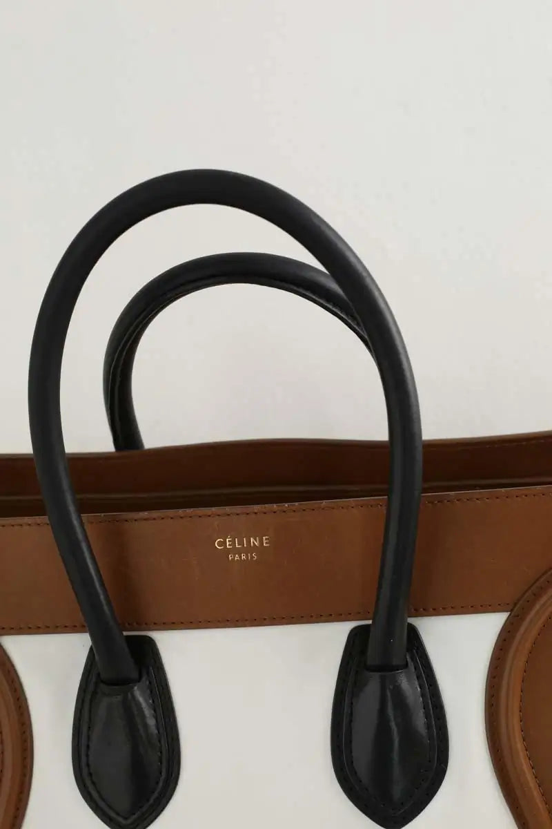 Cabas Celine Luggage Multicolore en Cuir