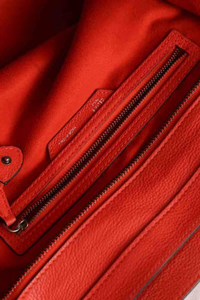 Cabas Celine Luggage Orange en Cuir