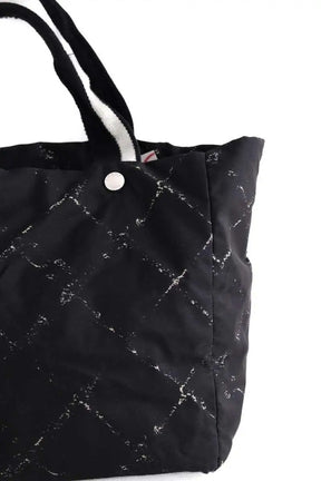 Cabas Chanel Noir en Synthétique