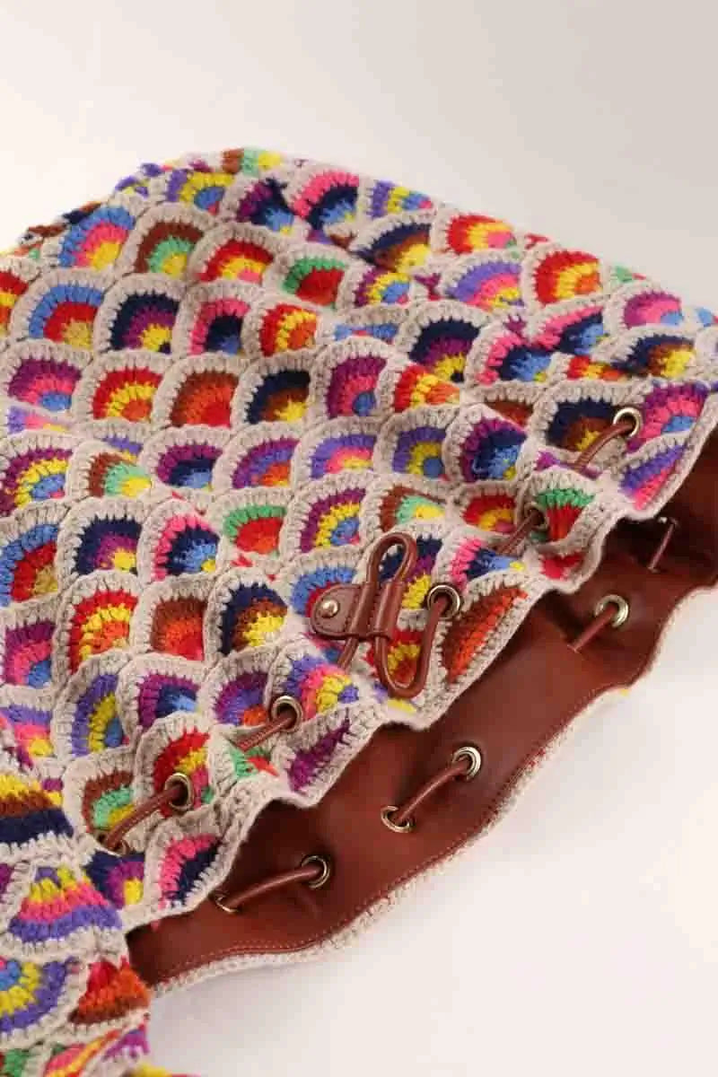 Cabas Chloé Multicolore en Cuir