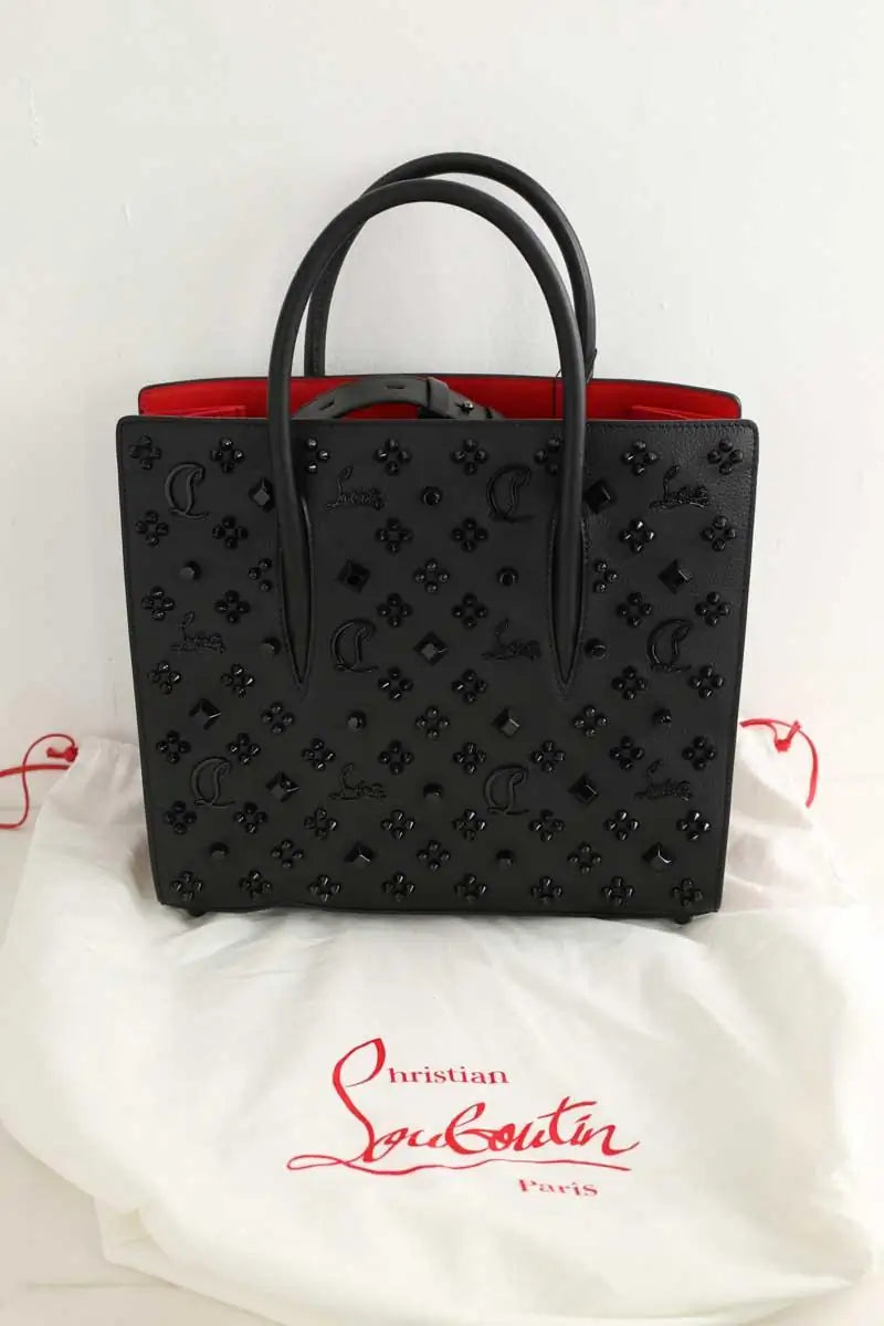 Cabas Christian Louboutin Noir en Cuir