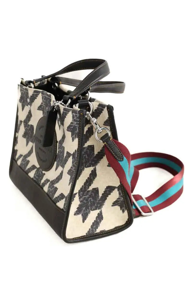 Cabas Coach Demsey tote0 Noir en Tissu