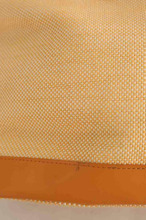 Cabas Courrèges Orange en Tissu