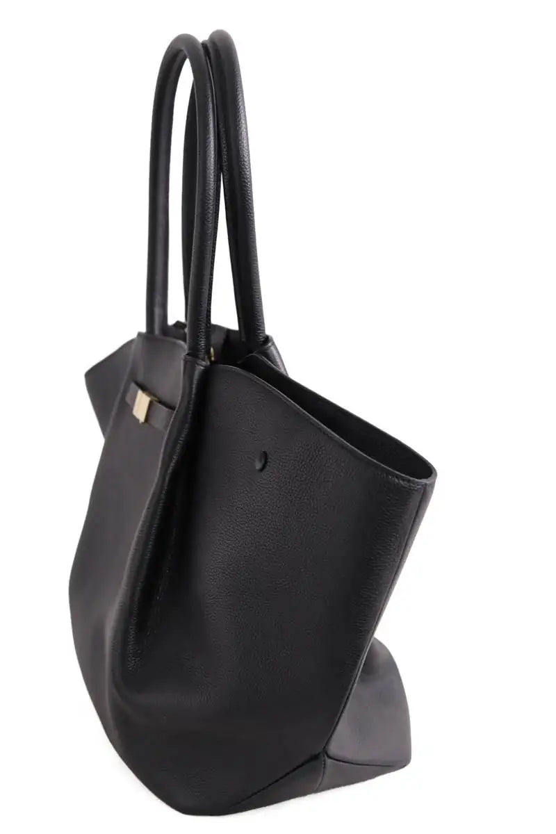 Cabas Demellier New York Noir en Cuir