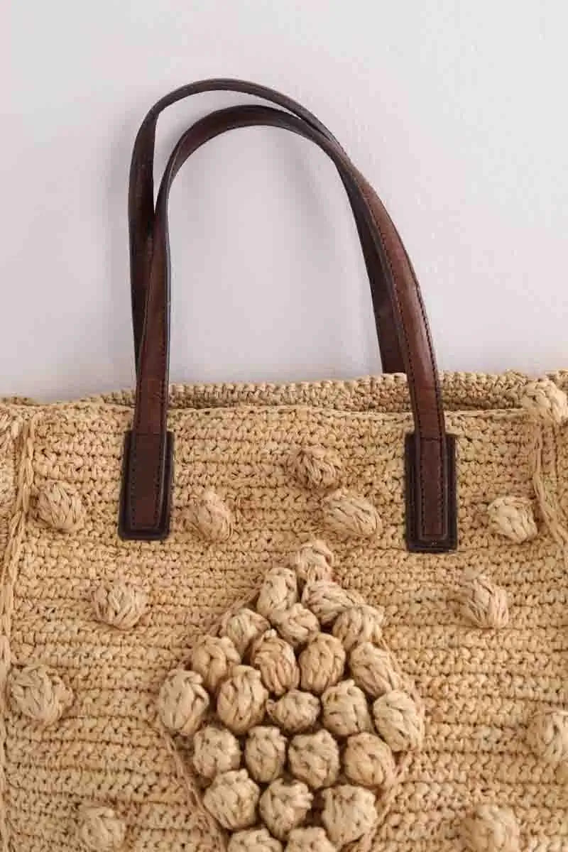 Cabas Gerard Darel Beige en Osier
