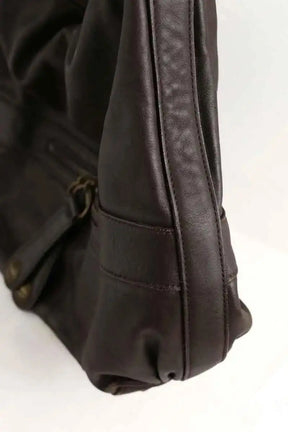 Cabas Gerard Darel Tote flower Marron en Cuir