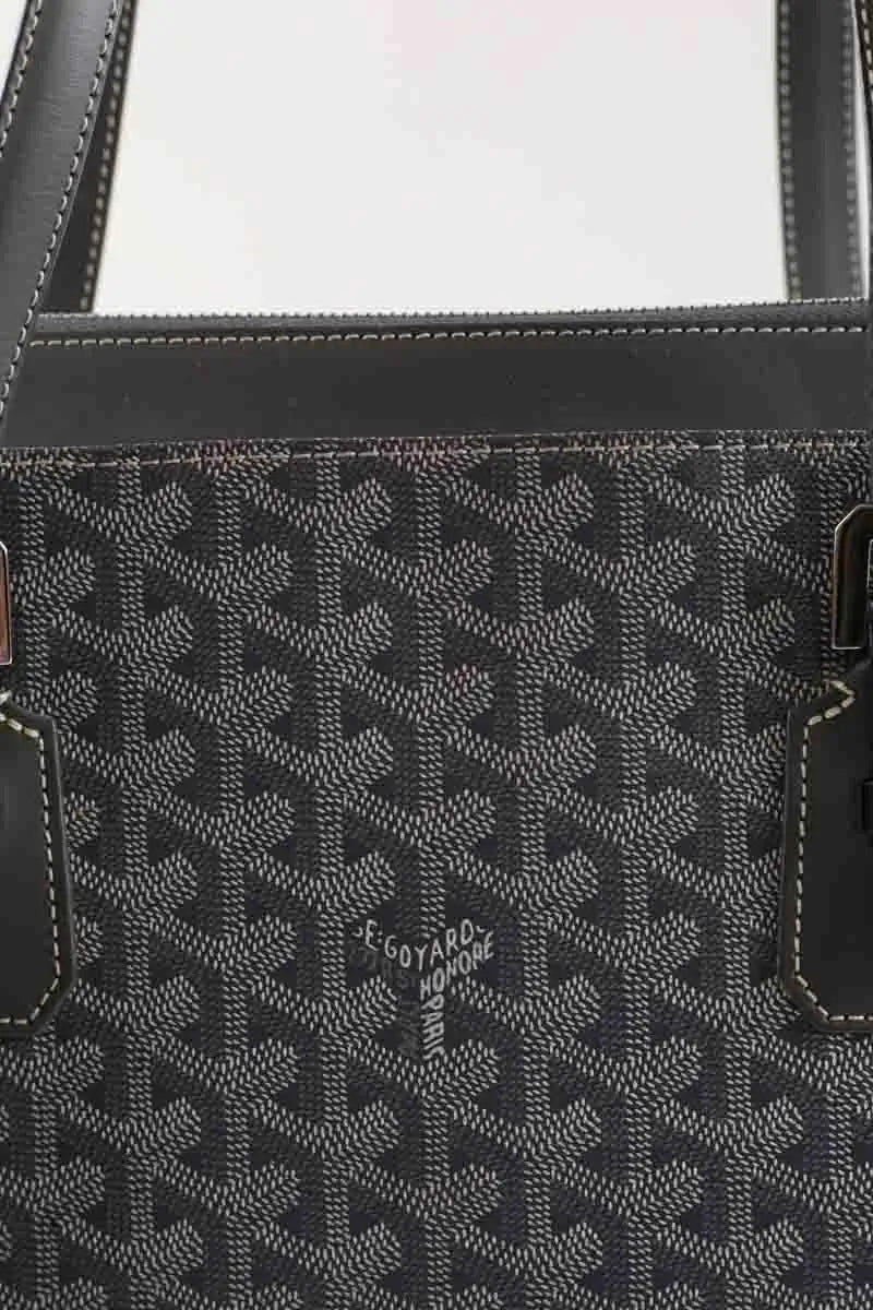 Cabas Goyard Marie Galante GM Anthracite en Cuir