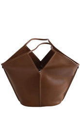 Cabas Hereu Marron en Cuir - Seconde Main