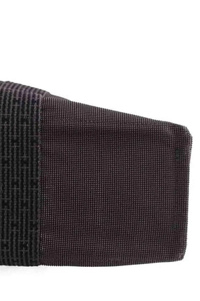 Cabas Hermès Canvas Anthracite en Tissu