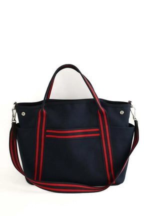 Cabas Hermès Marine en Coton
