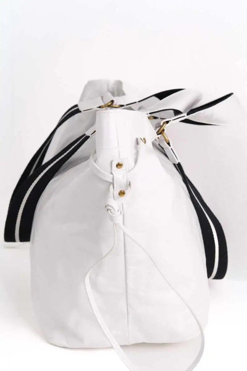 Cabas Isabel Marant Blanc en Cuir