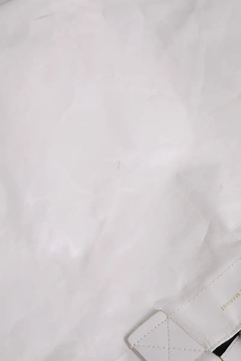 Cabas Isabel Marant Blanc en Cuir
