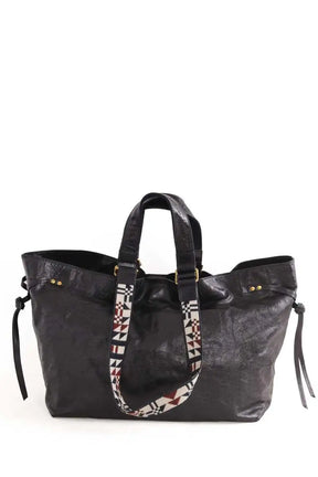 Cabas Isabel Marant Noir en Cuir