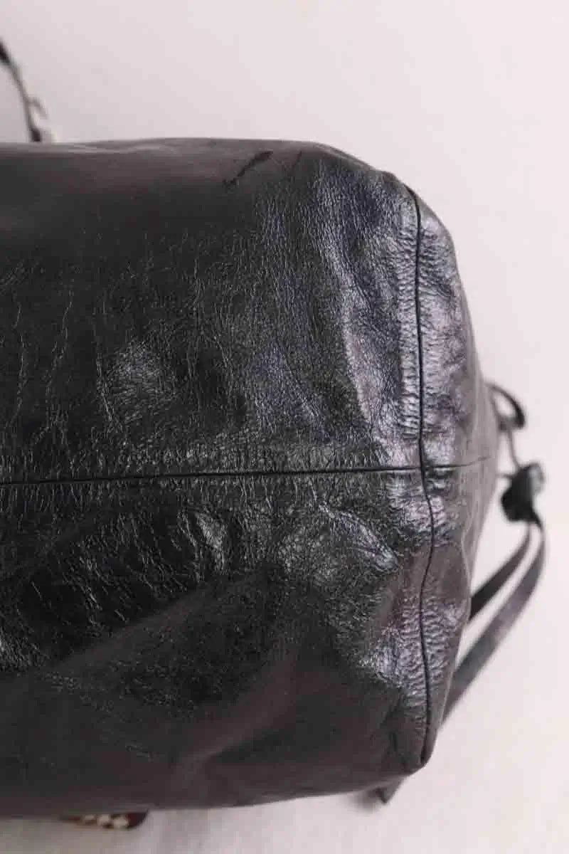 Cabas Isabel Marant Noir en Cuir