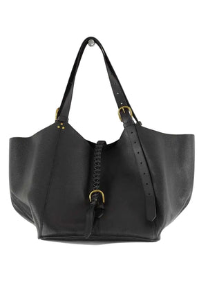 Cabas Jérôme Dreyfuss Joseph Noir en Cuir - Seconde Main