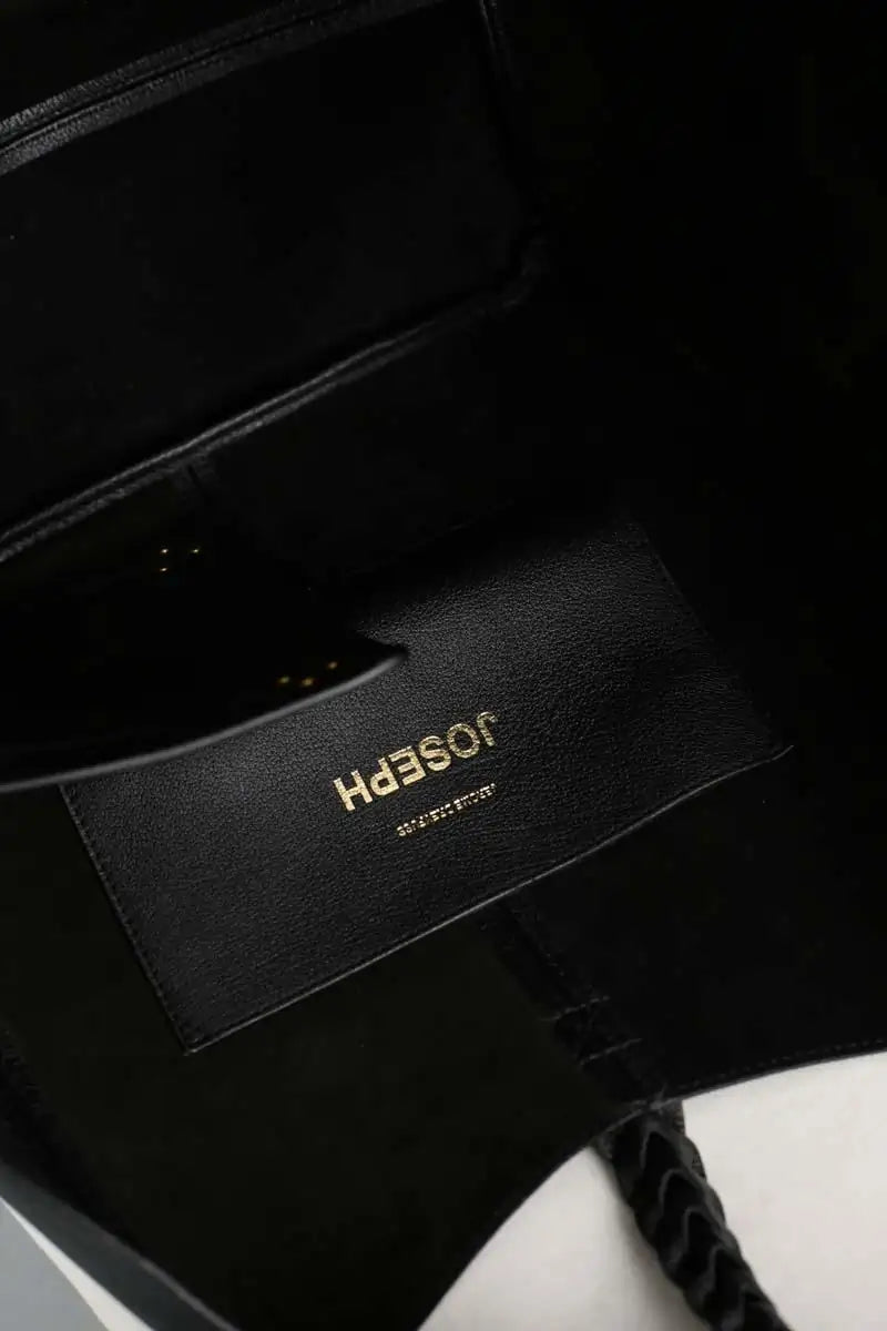 Cabas Jérôme Dreyfuss Joseph Noir en Cuir