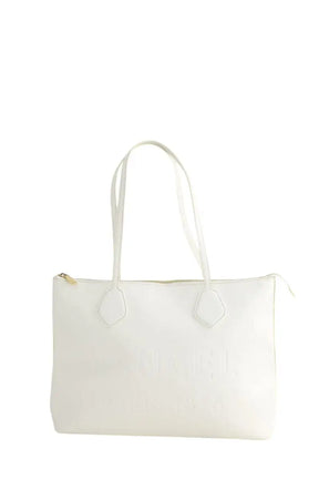 Cabas Lancel Blanc en Cuir - Seconde Main