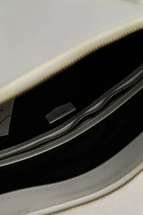 Cabas Lancel Blanc en Cuir