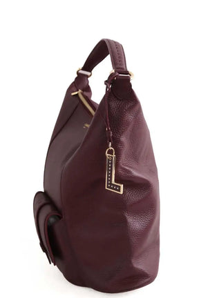 Cabas Lancel Flirt Bordeaux en Cuir