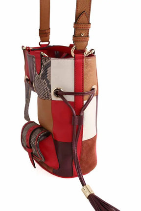 Cabas Lancel Flirt patchwork Multicolore en Cuir