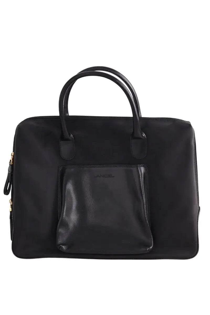 Cabas Lancel Noir en Cuir - Seconde Main