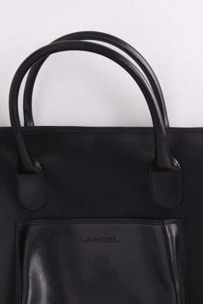 Cabas Lancel Noir en Cuir