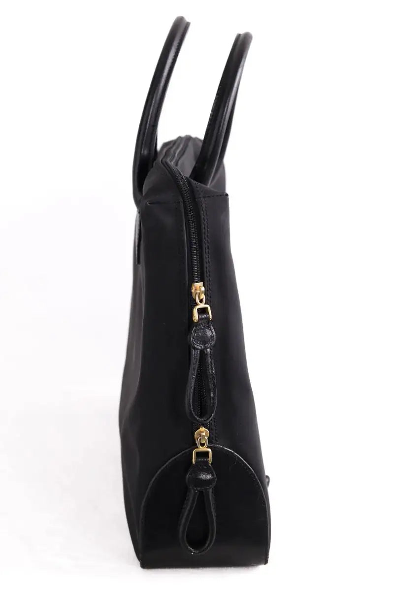 Cabas Lancel Noir en Cuir