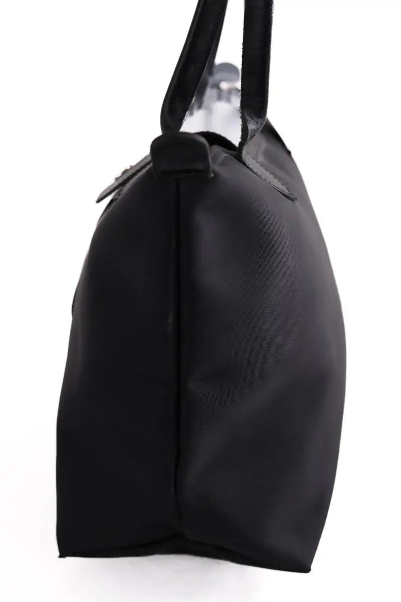 Cabas Longchamp Noir en Tissu