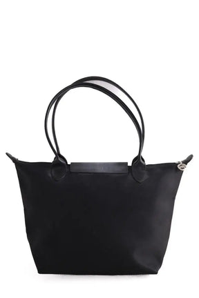 Cabas Longchamp Noir en Tissu