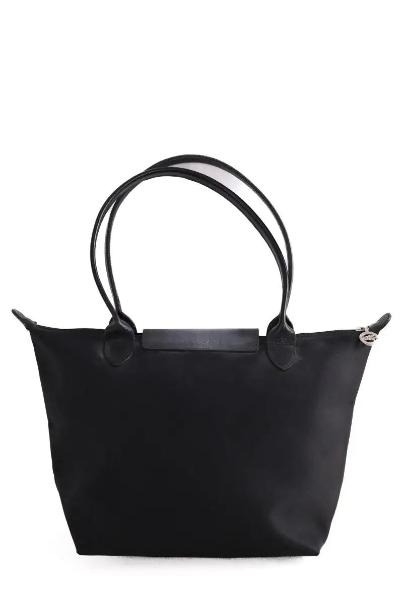 Cabas Longchamp Noir en Tissu
