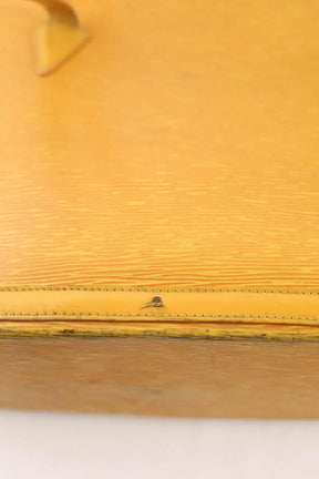 Cabas Louis Vuitton Lussack Jaune en Cuir