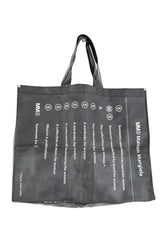 Cabas Maison Martin Margiela Noir en Plastique - Seconde Main