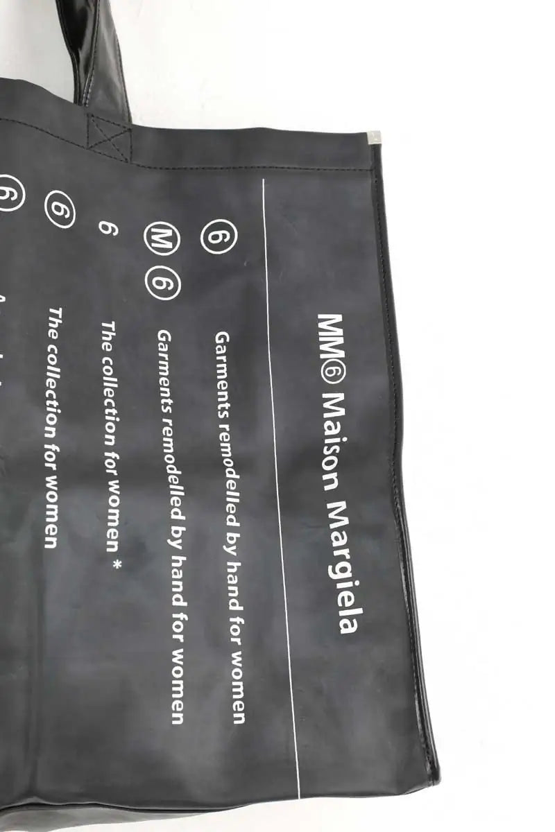 Cabas Maison Martin Margiela Noir en Plastique