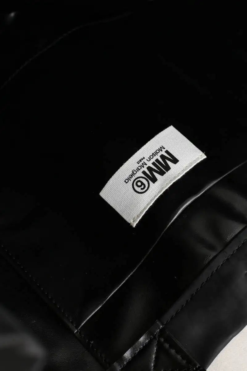 Cabas Maison Martin Margiela Noir en Plastique