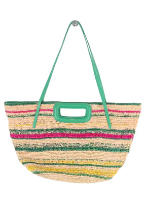 Cabas Maje Beige en Osier - Seconde Main