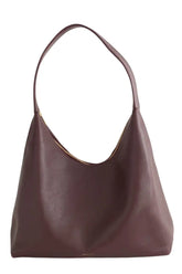 Cabas Mansur Gavriel Candy Hobo Bordeaux en Cuir - Seconde Main