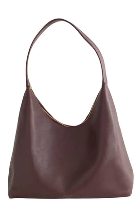 Cabas Mansur Gavriel Candy Hobo Bordeaux en Cuir - Seconde Main