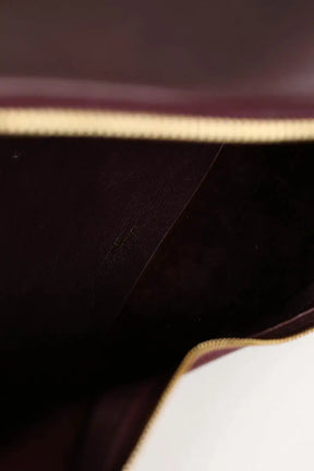 Cabas Mansur Gavriel Candy Hobo Bordeaux en Cuir