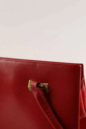 Cabas Nina Ricci Rouge en Cuir