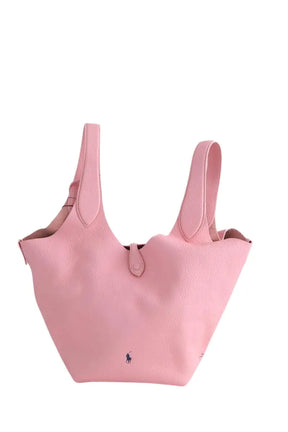 Cabas Ralph Lauren Cabas polo play Rose en Cuir - Seconde Main